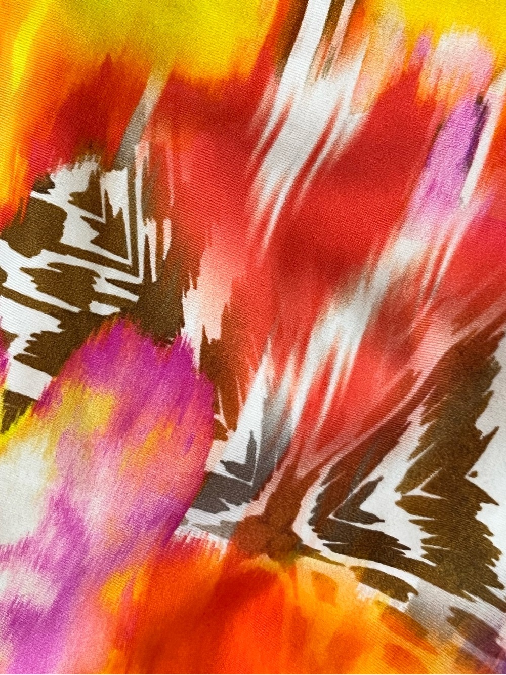 NEW Halter Tie-Dye One-Piece Swimsuit in Pink & Yellow Size 1=14 - Picture 5 of 8